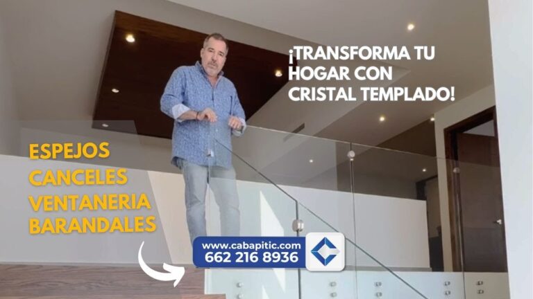 Cristales Templados: Elegancia y Modernidad en el Hogar